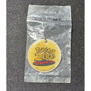 Pokemon 2000 Stadium Tour Nintendo 64 Era Promotional Dangler Charm *NEW*